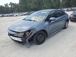Salvage cars for sale from Copart Ocala, FL: 2022 Toyota Corolla LE