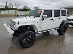Salvage cars for sale at Lebanon, TN auction: 2017 Jeep Wrangler Unlimited Sahara