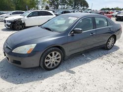 Salvage cars for sale at Loganville, GA auction: 2007 Honda Accord SE