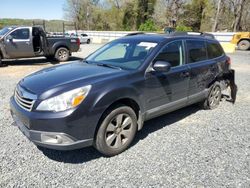 Vehiculos salvage en venta de Copart Concord, NC: 2012 Subaru Outback 2.5I Premium