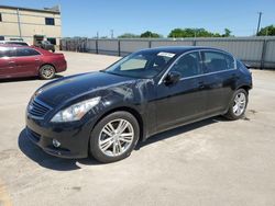 Salvage cars for sale at Wilmer, TX auction: 2010 Infiniti G37 Base