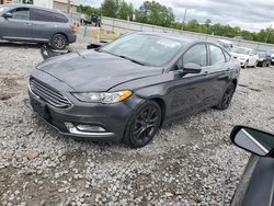 Salvage cars for sale at Montgomery, AL auction: 2018 Ford Fusion S