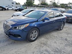 Salvage cars for sale at Opa Locka, FL auction: 2015 Hyundai Sonata SE