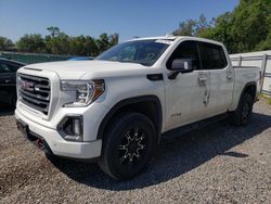 GMC salvage cars for sale: 2021 GMC Sierra K1500 AT4