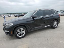 Vehiculos salvage en venta de Copart Grand Prairie, TX: 2021 BMW X3 SDRIVE30I