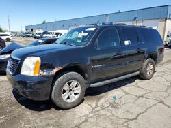Salvage cars for sale from Copart Woodhaven, MI: 2009 GMC Yukon XL K1500 SLT