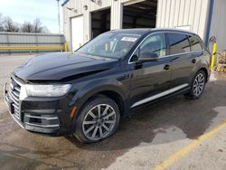 Salvage cars for sale at Rogersville, MO auction: 2017 Audi Q7 Premium Plus