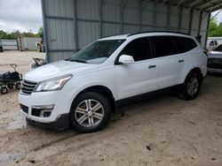 Salvage cars for sale at Midway, FL auction: 2017 Chevrolet Traverse LT