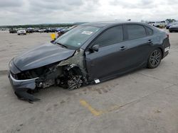 Salvage cars for sale from Copart Grand Prairie, TX: 2023 KIA Forte GT Line
