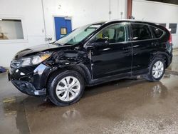 Salvage cars for sale at Blaine, MN auction: 2013 Honda CR-V EXL