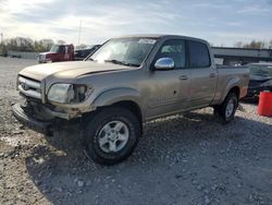 Salvage cars for sale at Wayland, MI auction: 2005 Toyota Tundra Double Cab SR5