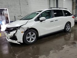 Salvage cars for sale at Ham Lake, MN auction: 2018 Honda Odyssey EXL