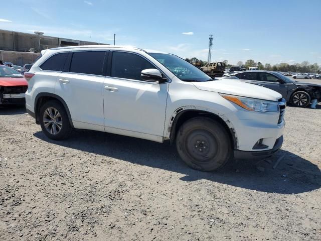 2014 Toyota Highlander XLE