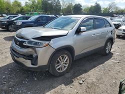 Salvage cars for sale at Madisonville, TN auction: 2014 KIA Sorento LX