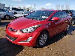 Salvage cars for sale from Copart Elgin, IL: 2014 Hyundai Elantra SE