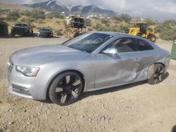Salvage cars for sale from Copart Reno, NV: 2015 Audi S5 Premium Plus