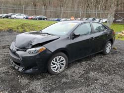 Salvage cars for sale from Copart Finksburg, MD: 2018 Toyota Corolla L