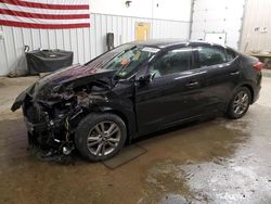 Salvage cars for sale from Copart Candia, NH: 2018 Hyundai Elantra SEL