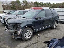Salvage cars for sale from Copart Exeter, RI: 2014 Ford Explorer XLT