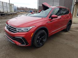 Salvage vehicles for parts for sale at auction: 2024 Volkswagen Tiguan SEL R-LINE Black