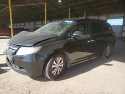 Honda Odyssey se Vehiculos salvage en venta: 2016 Honda Odyssey SE