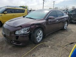 Nissan salvage cars for sale: 2014 Nissan Maxima S