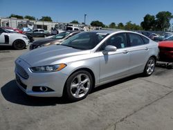 Salvage cars for sale at Sacramento, CA auction: 2016 Ford Fusion SE