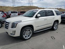 Salvage cars for sale at Littleton, CO auction: 2015 Cadillac Escalade Luxury