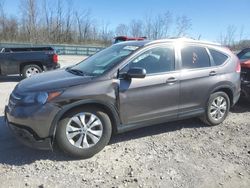 Salvage cars for sale from Copart Leroy, NY: 2014 Honda CR-V EXL