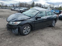 Honda salvage cars for sale: 2015 Honda Accord LX