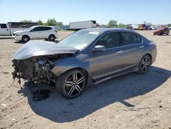 Salvage cars for sale from Copart Houston, TX: 2017 Honda Accord Touring