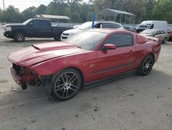 Vehiculos salvage en venta de Copart Savannah, GA: 2010 Ford Mustang GT