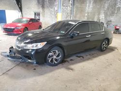Salvage cars for sale at Chalfont, PA auction: 2016 Honda Accord LX