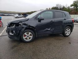 Salvage cars for sale at Brookhaven, NY auction: 2015 Chevrolet Trax 1LS