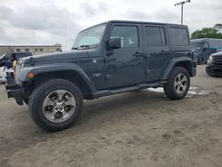 Salvage cars for sale from Copart Wilmer, TX: 2016 Jeep Wrangler Unlimited Sahara