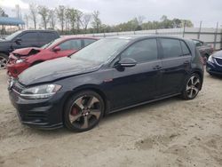 Salvage cars for sale at Spartanburg, SC auction: 2019 Volkswagen GTI S