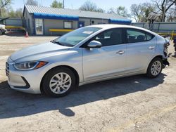Vehiculos salvage en venta de Copart Wichita, KS: 2017 Hyundai Elantra SE
