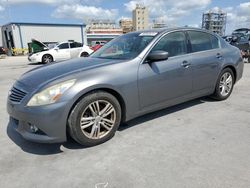Salvage cars for sale at New Orleans, LA auction: 2012 Infiniti G37 Base