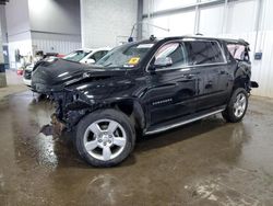 Salvage cars for sale from Copart Ham Lake, MN: 2016 Chevrolet Suburban K1500 LTZ