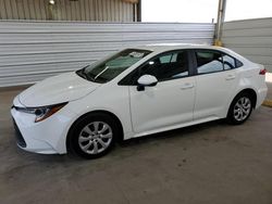 Toyota Corolla LE salvage cars for sale: 2023 Toyota Corolla LE