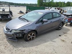 Salvage cars for sale at Harleyville, SC auction: 2015 Honda Civic SE