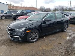 Salvage cars for sale from Copart Columbus, OH: 2020 Honda Civic EX