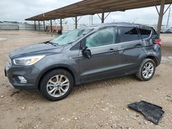 Vehiculos salvage en venta de Copart Temple, TX: 2019 Ford Escape SE
