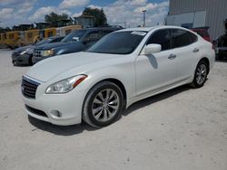 Salvage cars for sale at Apopka, FL auction: 2012 Infiniti M37