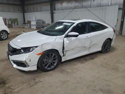 Honda salvage cars for sale: 2020 Honda Civic EX