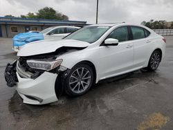 Acura TLX salvage cars for sale: 2018 Acura TLX Tech