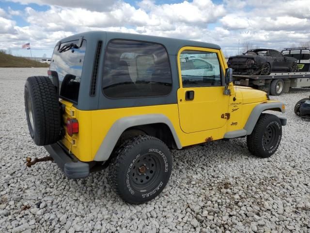 2001 Jeep Wrangler / TJ Sport