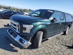 Salvage cars for sale at Vallejo, CA auction: 2016 Ford F150 Super Cab