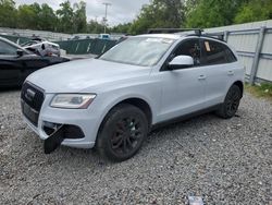 Salvage cars for sale at Riverview, FL auction: 2013 Audi Q5 Premium Plus