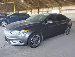 Salvage cars for sale from Copart Phoenix, AZ: 2017 Ford Fusion SE